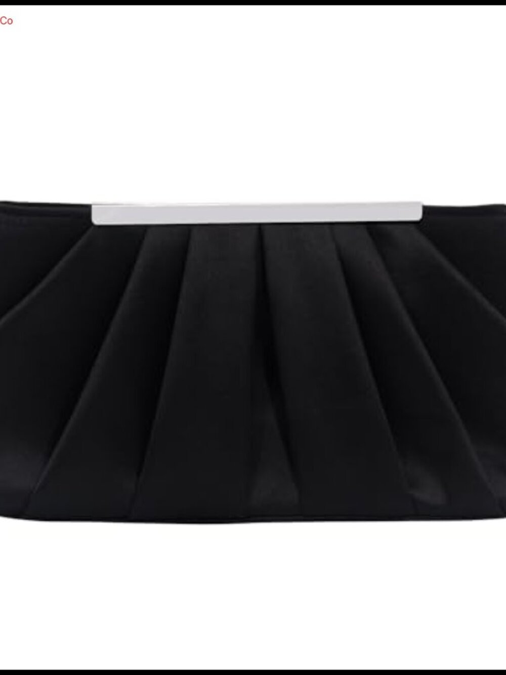 Elegant Satin Evening Clutch Pleated Bridal Purse Party Prom Banquet Handbag